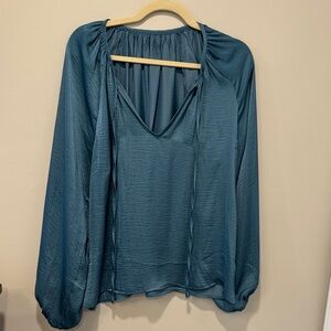 LAMISSCHE Womens Sexy Deep V Neck Blouse